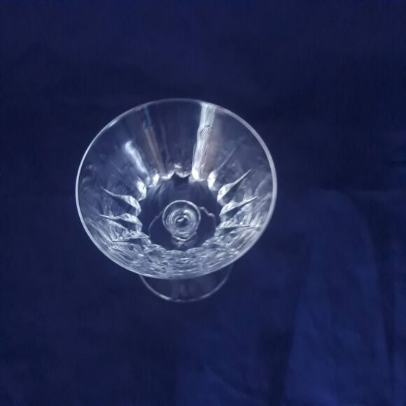 Vintage Val St Lambert Balmoral Crystal Champagne/Tall Sherbet Glass - Picture 2 of 9